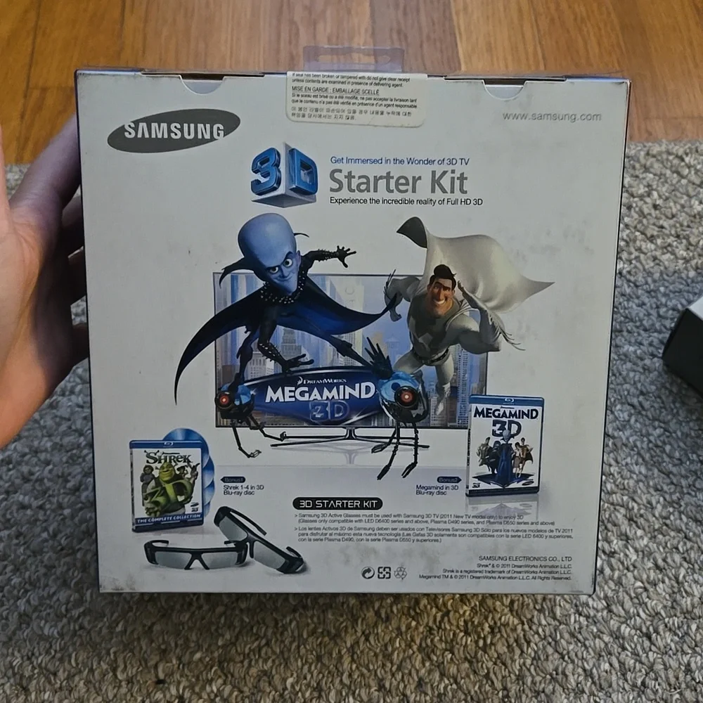 Brand new Samsung 3D starter kit